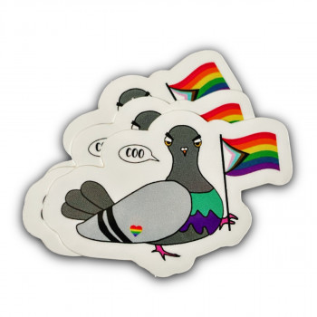 Pride Pigeon Stickers